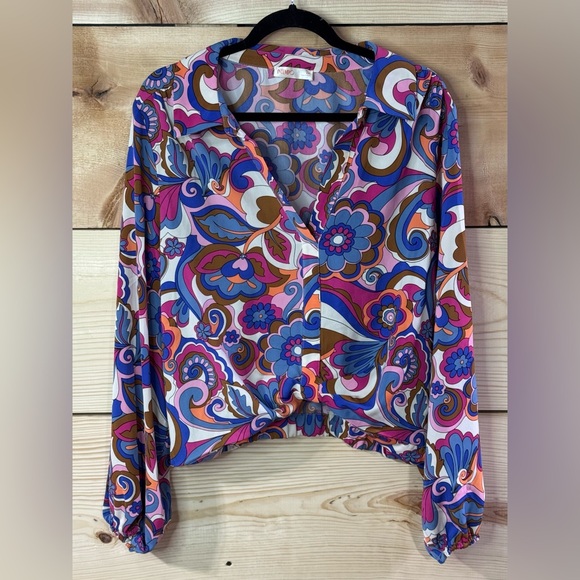 Intempo Patterned Blouse - Picture 2 of 5